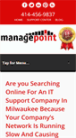 Mobile Screenshot of manage-point.com